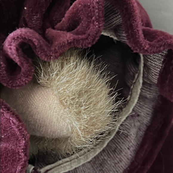 Boyds Bears Plush in Rich Burgundy Outfit - Picture 10 of 11